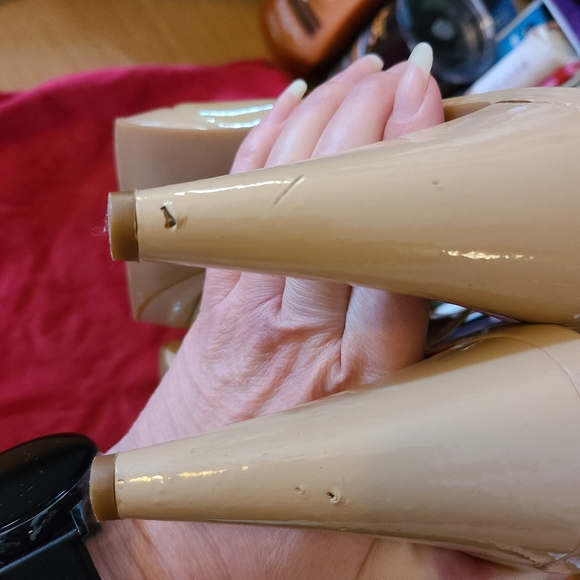 Antonio Melani Haleen Peep Toe Pump Nude 9m - Picture 6 of 7